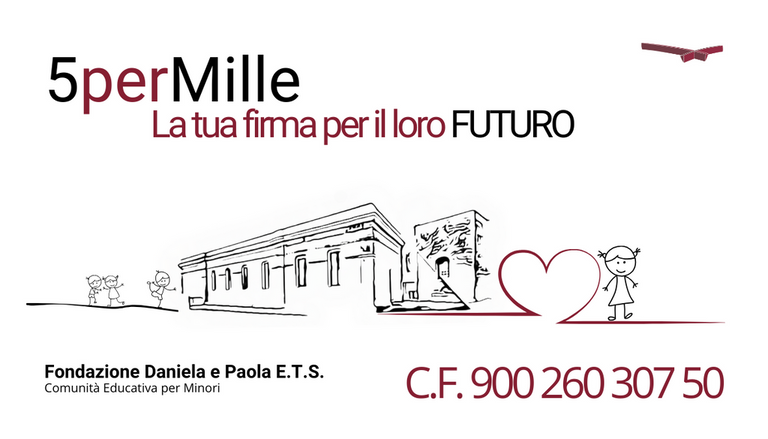 5x1000 Fondazione Daniela e Paola E.T.S.